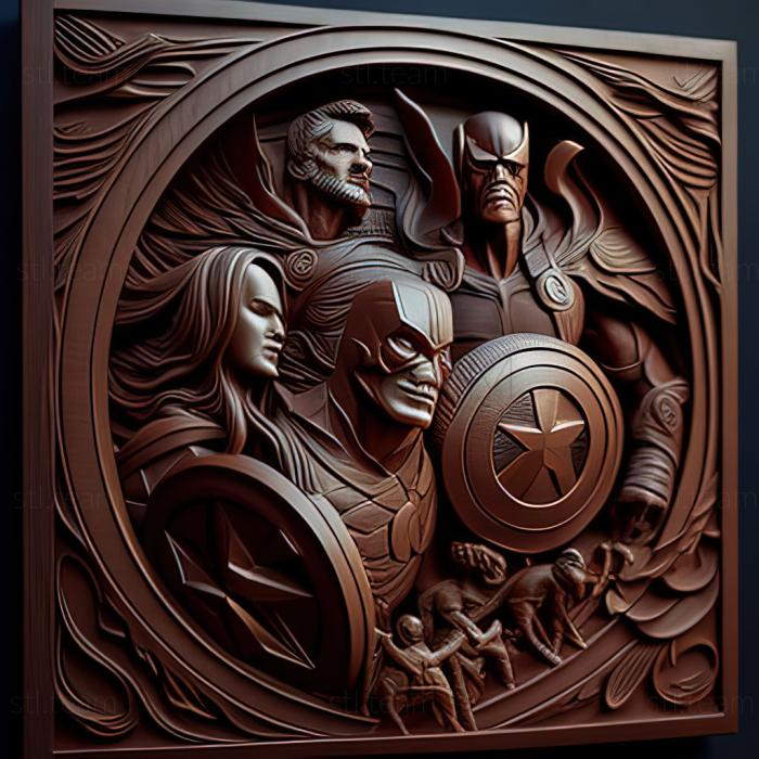 3D model Avengers (STL)